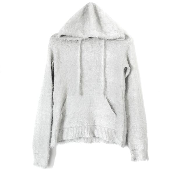 Don't Ask Why | Fuzzy Super Soft Hoodie Sweater with Kangaroo Pocket - Picture 2 of 7